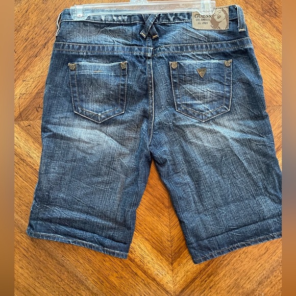 Vintage Guess Los Angeles 1981 Tomboy Roll-Up Denim Shorts - Picture 6 of 15